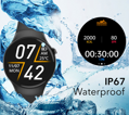 SMARTWATCH pánske Rubicon RNCE87 - uskutočňovanie hovorov (sr031a)