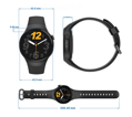 SMARTWATCH pánske Rubicon RNCE87 - uskutočňovanie hovorov (sr031a)