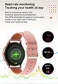 Dámske smartwatch I PACIFIC 18-1 - Remienok : Rosegold /  (sy015a)