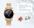 Dámske smartwatch I G. Rossi SW017-5 r.gold/white (sg011e)