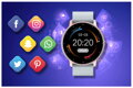 SMARTWATCH UNISEX GRAVITY GT1-8 - meranie tepu, vlastné ciferníky (sg015h)