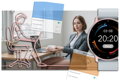SMARTWATCH UNISEX GRAVITY GT1-8 - meranie tepu, vlastné ciferníky (sg015h)