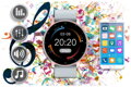 SMARTWATCH UNISEX GRAVITY GT1-8 - meranie tepu, vlastné ciferníky (sg015h)