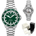 EMPORIO ARMANI AR60080 Sea Explorer AUTOMATICKÉ PÁNSKE HODINKY (zi110b) + BOX