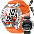 GRAVITY GT22-4 PÁNSKE INTELIGENTNÉ HODINKY - AMOLED, PRÍDAVNÝ REMIENOK (sg030d)