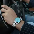 Pánske hodinky CITIZEN Tsuyosa Turquoise Blue NJ0151-88M - AUTOMAT ZAFIR
