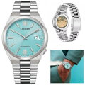 Pánske hodinky CITIZEN Tsuyosa Turquoise Blue NJ0151-88M - AUTOMAT ZAFIR