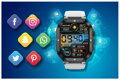 Pánske smartwatch Gravity GT6-8 (sg020h)