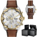 PÁNSKE HODINKY + KRABIČKA DIESEL Špikovaný Chronograph DZ4665