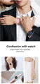 SMARTWATCH UNISEX Pacific 17-3 Remienok - silver  (sy010c)