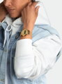 Dámske hodinky Casio Vintage 37 mm A171WEMG-9A + BOX (zd645a)