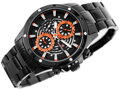 Pánske hodinky NAVIFORCE - NF9149 (zn090a) black / orange