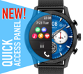 SMARTWATCH pánske Rubicon RNCE84  - uskutočňovanie hovorov  (sr028a)skl.