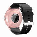 SMARTWATCH UNISEX GRAVITY GT1-2  merač tepu, vlastné ciferníky (sg015b)