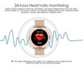 Dámske smartwatch I Rubicon RNBE66 - vlastné ciferníky (sr014b)