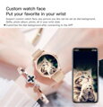 Dámske smartwatch I Rubicon RNBE66 - vlastné ciferníky (sr014b)
