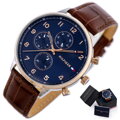 PÁNSKE HODINKY TOMMY HILFIGER LEONARD 1791987 (zf089b) + KRABIČKA