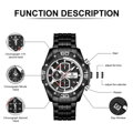 Pánske hodinky NAVIFORCE NF8018 - CHRONOGRAF (zn122b)