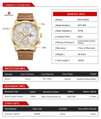 Pánske hodinky NAVIFORCE - NF9148 (zn085b) gold