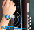 SMARTWATCH pánske Rubicon RNCE88 - uskutočňovanie hovorov, vlastné ciferníky (sr033d)