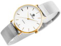 Dámske hodinky  PERFECT B7304 antialergické (zp852b) silver/gold