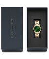 DÁMSKE HODINKY DANIEL WELLINGTON DW00100421 Iconic Emerald 28mm + KRABIČKA
