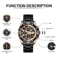 Pánske hodinky NAVIFORCE NF8018 - CHRONOGRAF (zn122c)