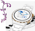 Dámske smartwatch I Rubicon RNCE92 - volania, CERAMIKA (sr038d)