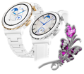 Dámske smartwatch I Rubicon RNCE92 - volania, CERAMIKA (sr038d)