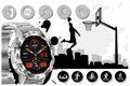 Pánske smartwatch Gravity GT9-3 (sg021c)