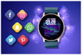 SMARTWATCH UNISEX GRAVITY GT1-4 - merač tepu, vlastné ciferníky (sg015d)