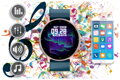 SMARTWATCH UNISEX GRAVITY GT1-4 - merač tepu, vlastné ciferníky (sg015d)