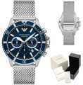 PÁNSKE PÁNSKE HODINKY EMPORIO ARMANI AR11587 PÁNSKE HODINKY (zi113a) + krabička