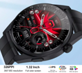 SMARTWATCH pánske Rubicon RNCE78 - uskutočňovanie hovorov, vlastné ciferníky (sr025f)