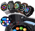 SMARTWATCH pánske Rubicon RNCE78 - uskutočňovanie hovorov, vlastné ciferníky (sr025f)