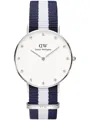 DÁMSKE HODINKY DANIEL WELLINGTON Glasgow Silver DW00100082 + KRABIČKA
