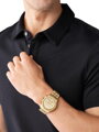 Pánske hodinky Michael Kors MK8953 Hutton zlaté s chronografom a boxom