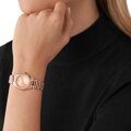 DÁMSKE HODINKY MICHAEL KORS MK4739 Lexington Peve Ružovo-zlatá nehrdzavejúca oceľ 26 mm + KRABIČKA