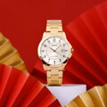 PÁNSKE ZLATÉ HODINKY CASIO MTP-V004G-9B (zd047a) + KRABIČKA