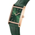 DÁMSKE HODINKY DANIEL WELLINGTON Viazaný Krokodíl Emerald Ružové zlato 22mm DW00100694 + KRABIČKA