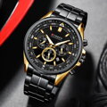 PÁNSKE HODINKY CURREN 8399 (zc016c - CHRONOGRAF + KRABIČKA