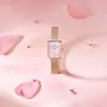 DANIEL WELLINGTON DÁMSKE HODINKY Quadro Pressed Melrose Pearl 20mm DW00100510 + KRABIČKA (zw505o)
