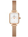 DANIEL WELLINGTON DÁMSKE HODINKY Quadro Mini Melrose 15mm DW00100727 + BOX (zw524c)