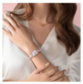 DANIEL WELLINGTON DÁMSKE HODINKY Quadro lisované Melrose Pearl 20mm DW00100508 + KRABIČKA (zw521a)