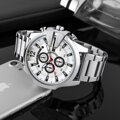 PERFECT pánske hodinky M513CH-01  - CHRONOGRAF (zp387b) + KRABIČKA