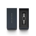 DÁMSKE HODINKY DANIEL WELLINGTON Quadro Silver Mesh DW00100667 + BOX (zw519k)