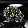 PÁNSKE HODINKY CURREN 8399 (zc016c - CHRONOGRAF + KRABIČKA