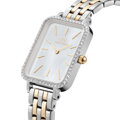 DANIEL WELLINGTON DÁMSKE HODINKY Quadro Lumine Beel 5-Link dvojfarebné DW00100671 + KRABIČKA (zw519g)