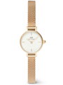 DANIEL WELLINGTON Petite Mini Gold Stainless Steel 19mm DÁMSKE HODINKY DW00100745 + KRABIČKA (zw523b)