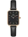 DÁMSKE HODINKY DANIEL WELLINGTON DW00100435 - Quadro lisované Sheffield Rose Gold 20mm + KRABIČKA
